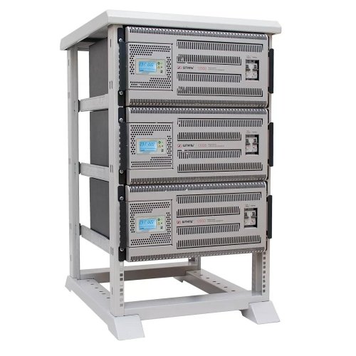 Стабилизатор напряжения Штиль IS12000RT в стойке (36 кВА)  инверторный до 33кВт 90-310В картинка